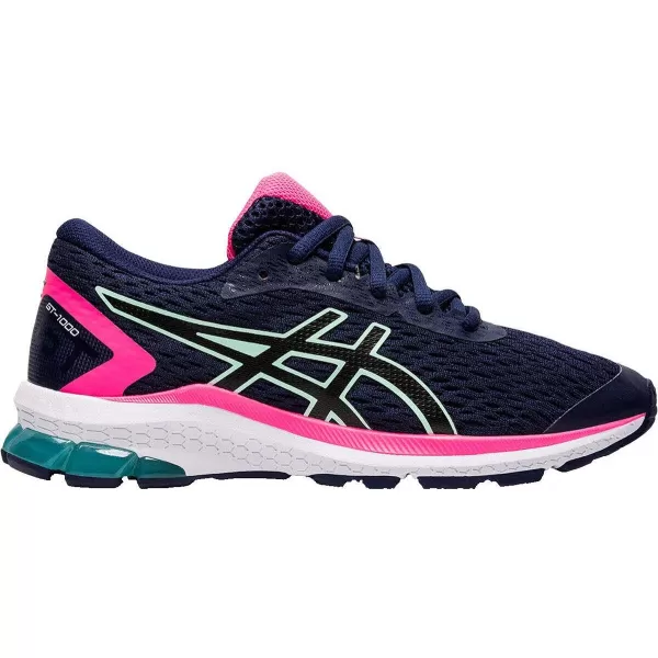 imageASICS Kids GT1000 9 Grade School Running ShoesPeacoatBlack Ii