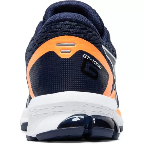 imageASICS Kids GT1000 9 Grade School Running ShoesPeacoatWhite