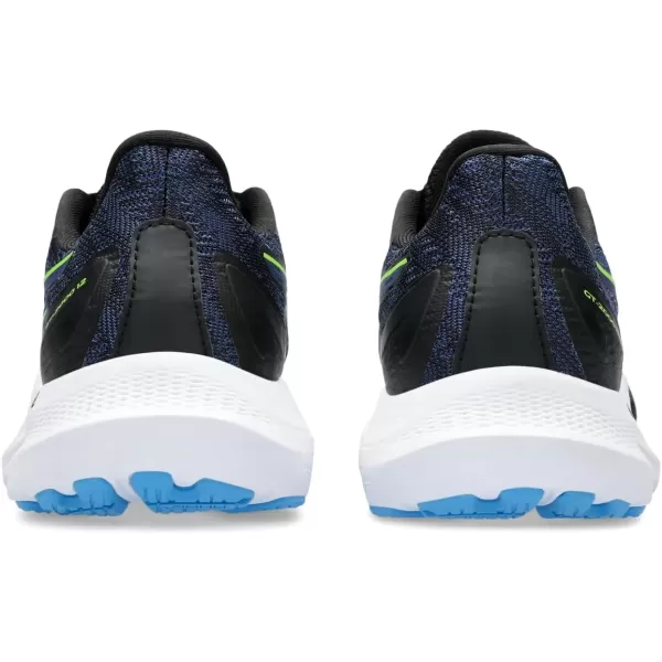 imageASICS Kids GT2000 12 Grade School Running ShoesBlackBlue Expanse