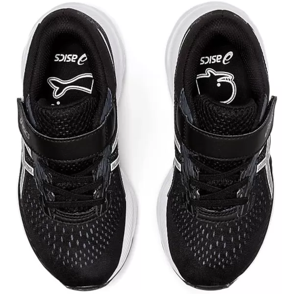 imageASICS Kids Gel Excite 7 PreSchool Runnnig ShoeBlackWhite