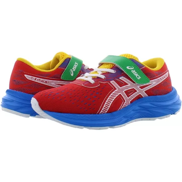 imageASICS Kids Gel Excite 7 PreSchool Runnnig ShoeClassic RedWhite