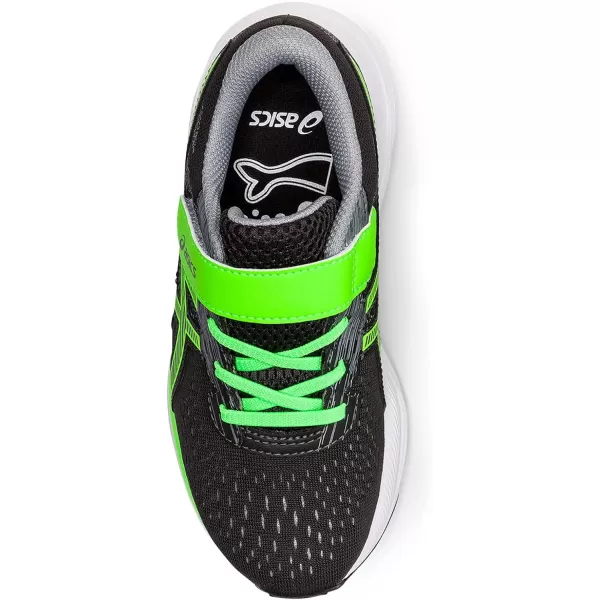 imageASICS Kids Gel Excite 7 PreSchool Runnnig ShoeGraphite GreyGreen Gecko