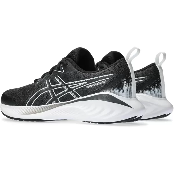 imageASICS Kids GelCumulus 25 Grade School Running ShoeBlackWhite