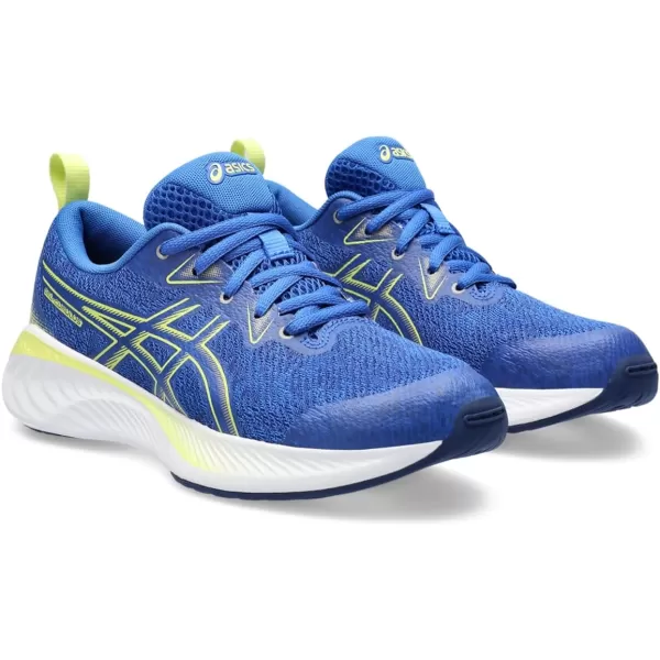 imageASICS Kids GelCumulus 25 Grade School Running ShoeIllusion BlueGlow Yellow