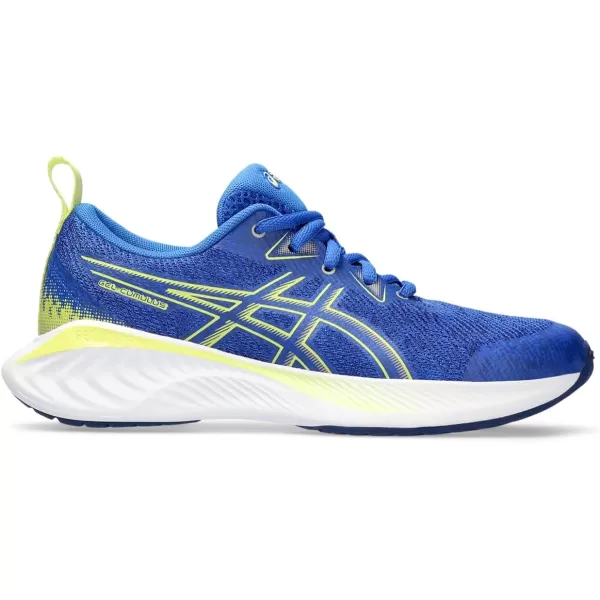 imageASICS Kids GelCumulus 25 Grade School Running ShoeIllusion BlueGlow Yellow