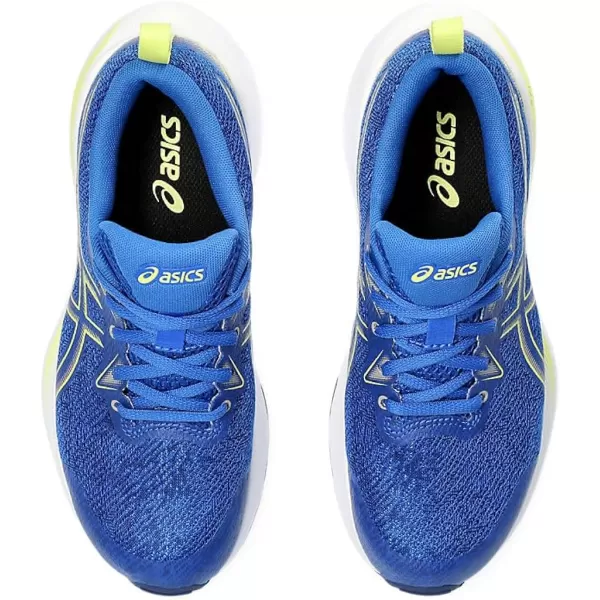 imageASICS Kids GelCumulus 25 Grade School Running ShoeIllusion BlueGlow Yellow