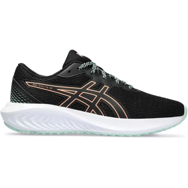 imageASICS Kids GelExcite 10 Grade School Running ShoesBlackBright Sunstone