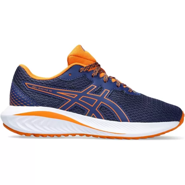 imageASICS Kids GelExcite 10 Grade School Running ShoesDeep OceanBright Orange