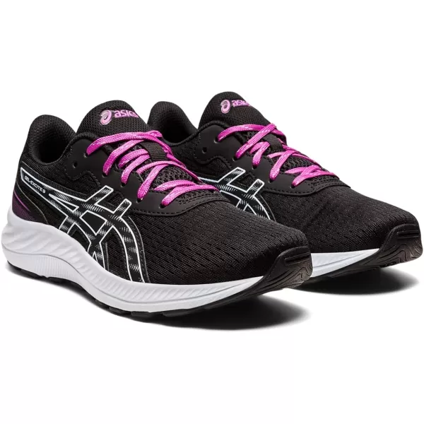 imageASICS Kids GelExcite 9 Grade School Running ShoeBlackSoft Sky