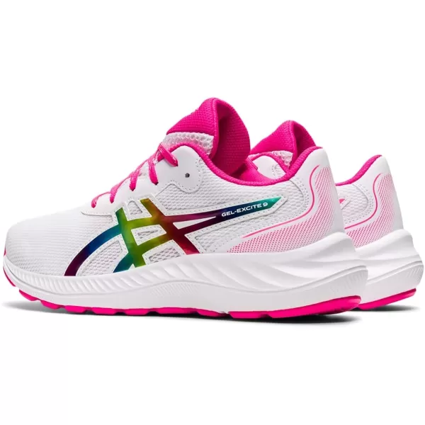 imageASICS Kids GelExcite 9 Grade School Running ShoeWhitePink Glo