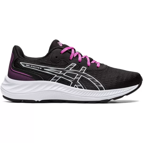 imageASICS Kids GelExcite 9 Grade School Running ShoesBlackSoft Sky