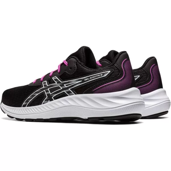 imageASICS Kids GelExcite 9 Grade School Running ShoesBlackSoft Sky