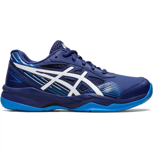 imageASICS Kids GelGame 8 Grade School Tennis ShoesDive BlueWhite
