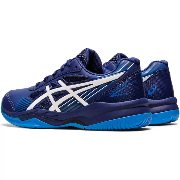 imageASICS Kids GelGame 8 Grade School Tennis ShoesDive BlueWhite