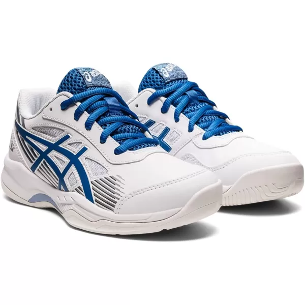 imageASICS Kids GelGame 8 Grade School Tennis ShoesWhiteLake Drive