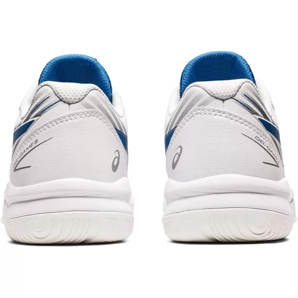 imageASICS Kids GelGame 8 Grade School Tennis ShoesWhiteLake Drive