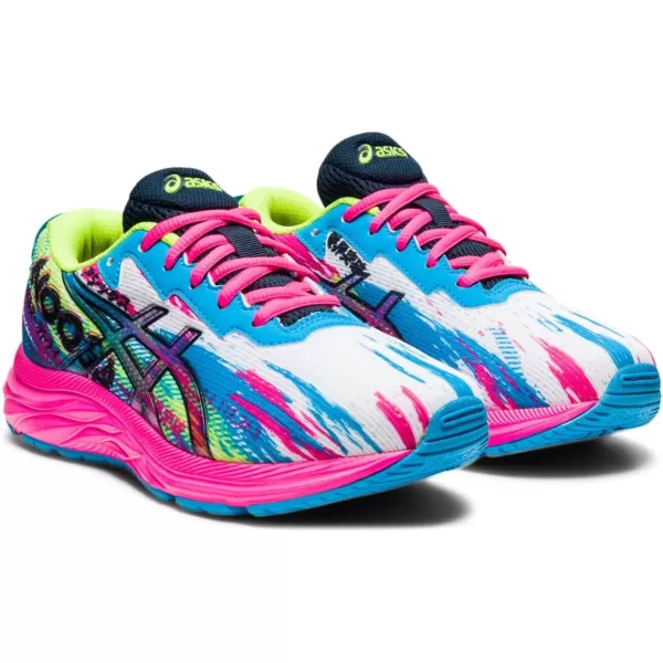 imageASICS Kids GelNoosa TRI 13 Grade School Running ShoesDigital AquaHot Pink