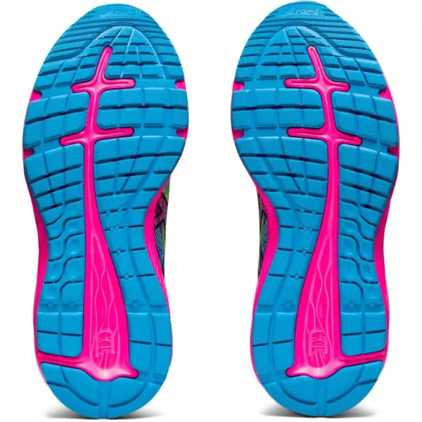 imageASICS Kids GelNoosa TRI 13 Grade School Running ShoesDigital AquaHot Pink