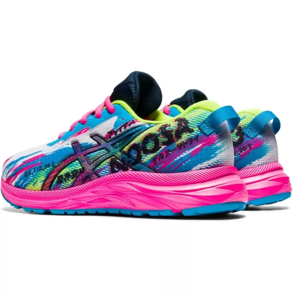 imageASICS Kids GelNoosa TRI 13 Grade School Running ShoesDigital AquaHot Pink