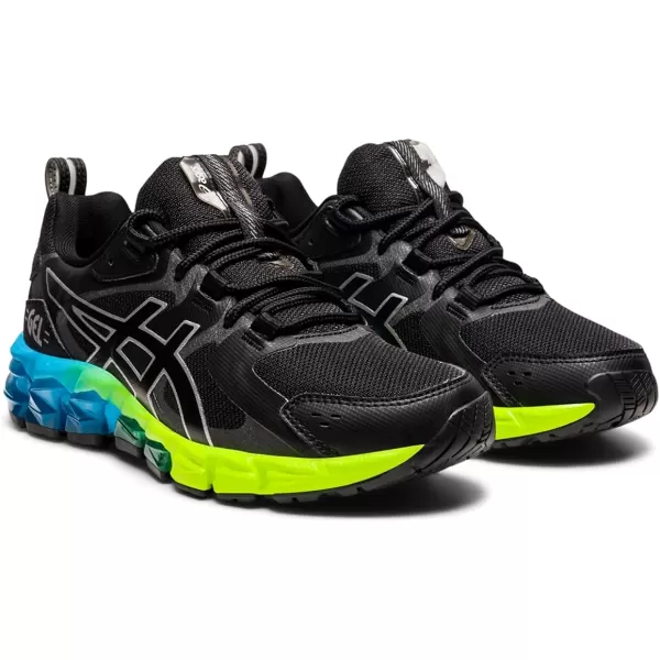 imageASICS Kids GelQuantum 180 6 Grade School ShoesBlackAizuri Blue