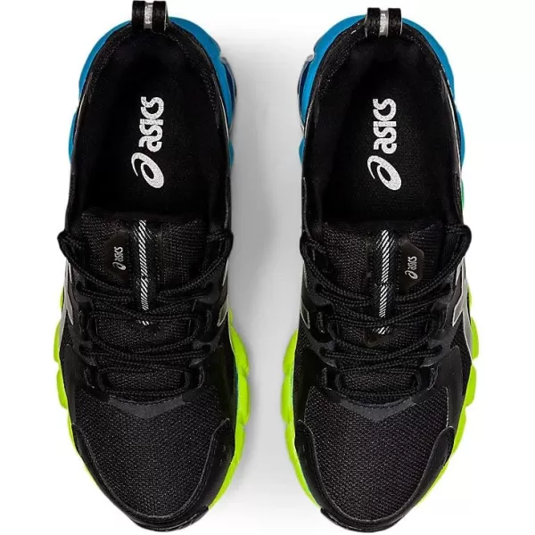 imageASICS Kids GelQuantum 180 6 Grade School Sporstyle ShoeBlackAizuri Blue