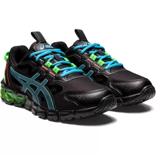 imageASICS Kids GelQuantum 90 Grade School ShoesBlackAquarium