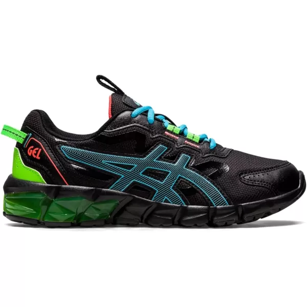 imageASICS Kids GelQuantum 90 Grade School ShoesBlackAquarium