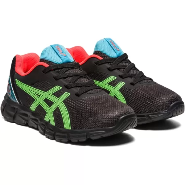 imageASICS Kids GelQuantum Lyte II PRE School Sportstyle ShoesBlackGreen Gecko