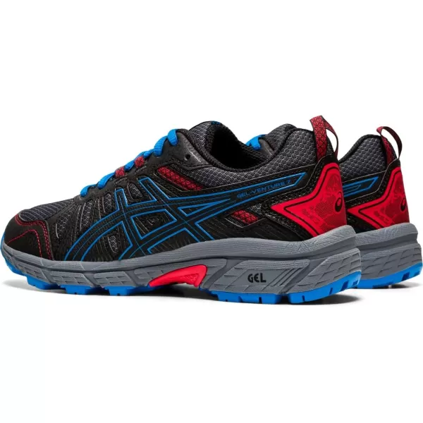 imageASICS Kids GelVenture 7 Grade School Running ShoesBlackDirectoire Blue