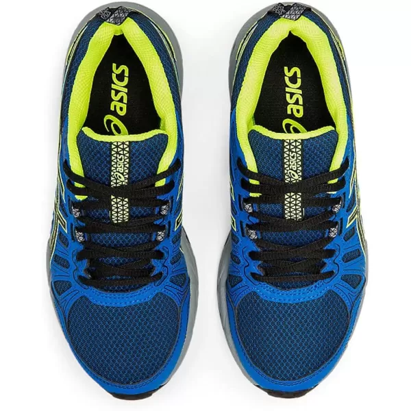 imageASICS Kids GelVenture 7 Grade School Running ShoesBlackSafety Yellow