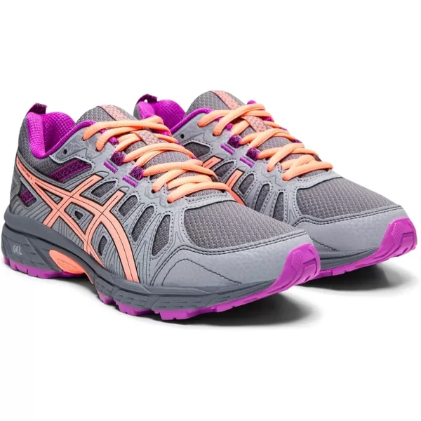 imageASICS Kids GelVenture 7 Grade School Running ShoesMetropolisBlack