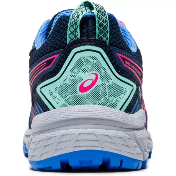 imageASICS Kids GelVenture 7 Grade School Running ShoesPeacoatHot Pink