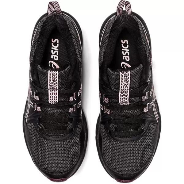 imageASICS Kids GelVenture 8 Grade School Running ShoesBlackDeep Mars