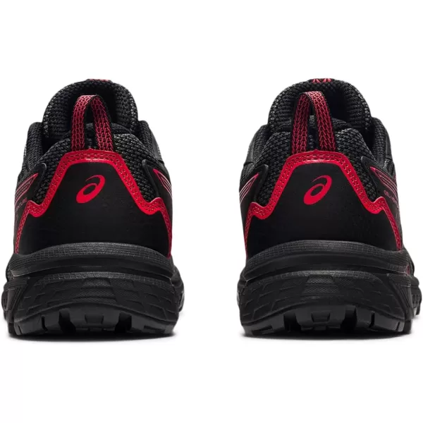imageASICS Kids GelVenture 8 Grade School Running ShoesBlackElectric Red