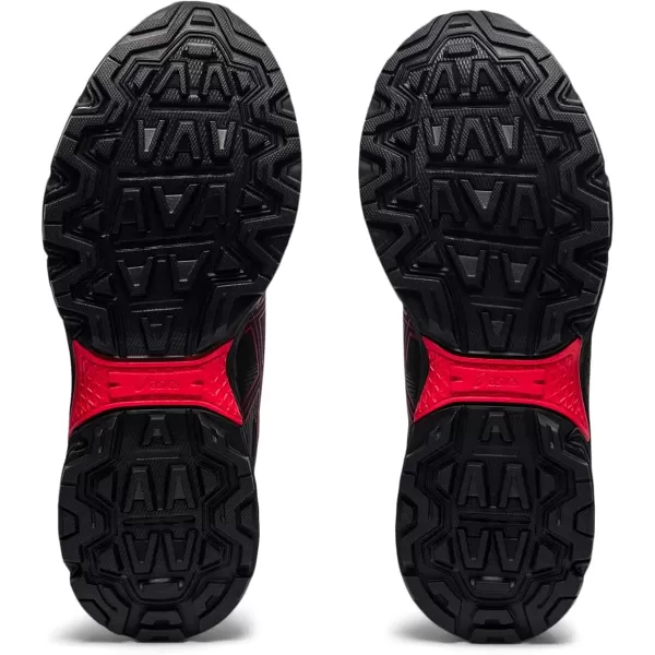 imageASICS Kids GelVenture 8 Grade School Running ShoesBlackElectric Red