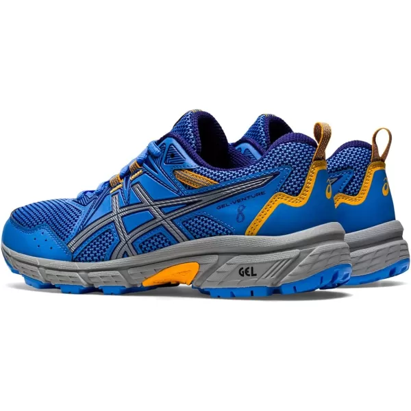 imageASICS Kids GelVenture 8 Grade School Running ShoesBlue CoastDive Blue