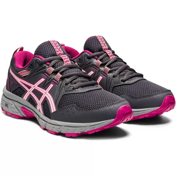 imageASICS Kids GelVenture 8 Grade School Running ShoesCarrier GreyBreeze