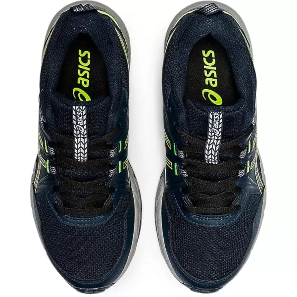 imageASICS Kids GelVenture 8 Grade School Running ShoesFrench BlueHazard Green