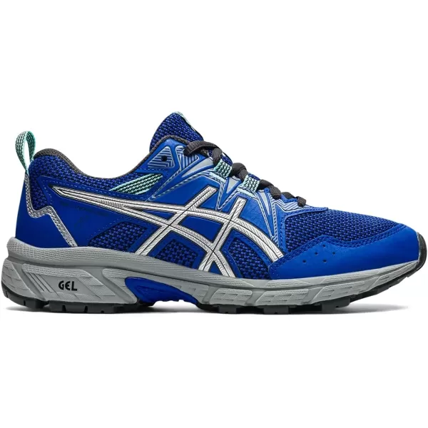 imageASICS Kids GelVenture 8 Grade School Running ShoesLapis Lazuli BluePure Silver