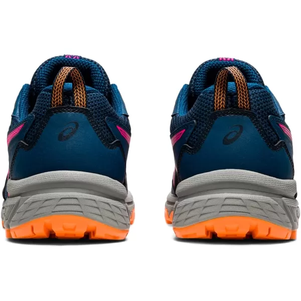 imageASICS Kids GelVenture 8 Grade School Running ShoesMako BluePink Glo