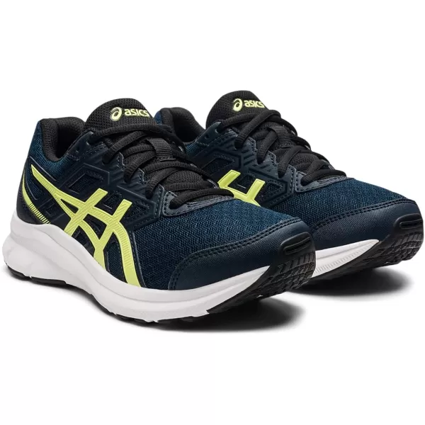 imageASICS Kids JOLT 3 Grade School Running ShoeFrench BlueGlow Yellow