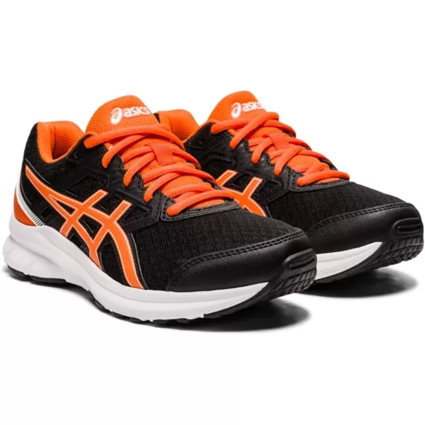 imageASICS Kids JOLT 3 Grade School Running ShoesBlackMarigold Orange