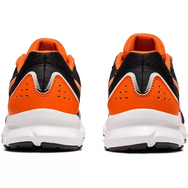 imageASICS Kids JOLT 3 Grade School Running ShoesBlackMarigold Orange