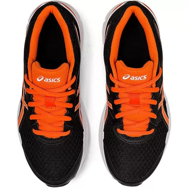 imageASICS Kids JOLT 3 Grade School Running ShoesBlackMarigold Orange