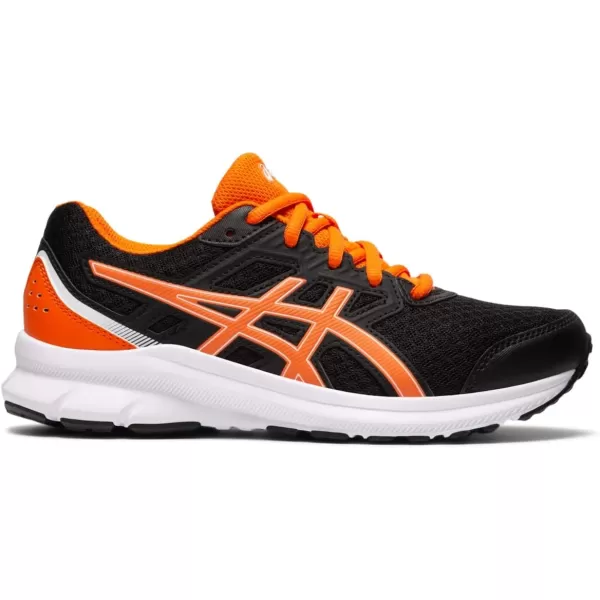 imageASICS Kids JOLT 3 Grade School Running ShoesBlackMarigold Orange