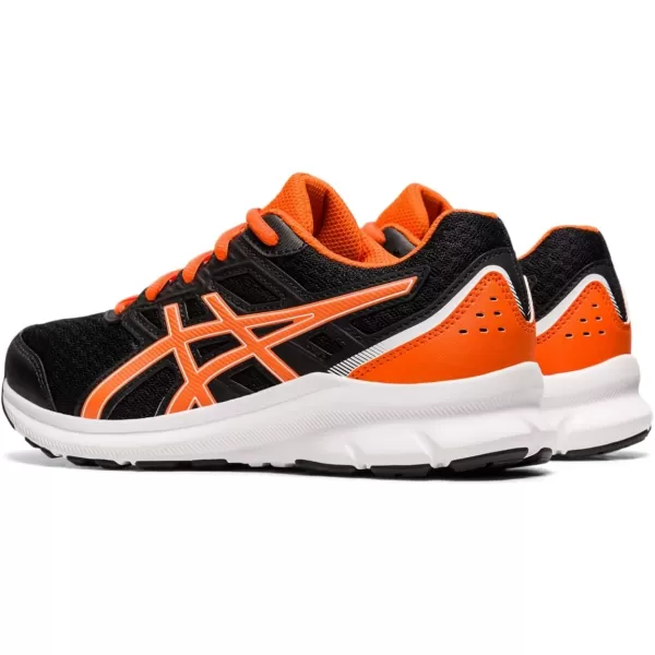 imageASICS Kids JOLT 3 Grade School Running ShoesBlackMarigold Orange