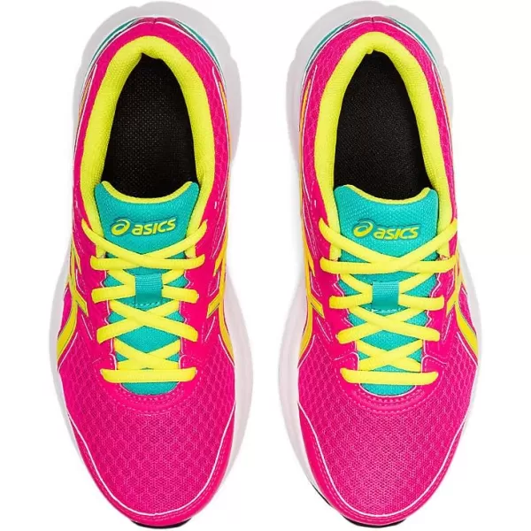 imageASICS Kids JOLT 3 Grade School Running ShoesPink GloSour Yuzu