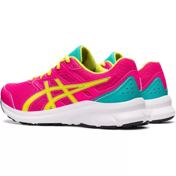 imageASICS Kids JOLT 3 Grade School Running ShoesPink GloSour Yuzu