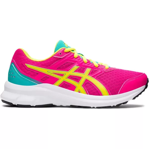 imageASICS Kids JOLT 3 Grade School Running ShoesPink GloSour Yuzu