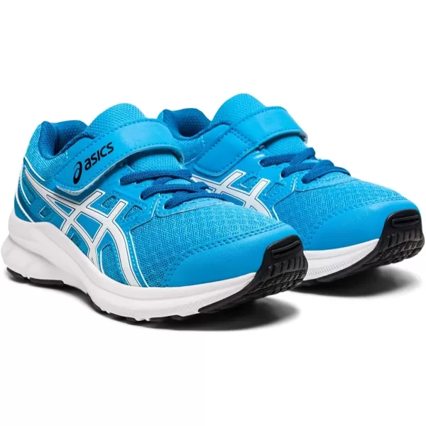 imageASICS Kids JOLT 3 PreSchool Running ShoeDigital AquaWhite